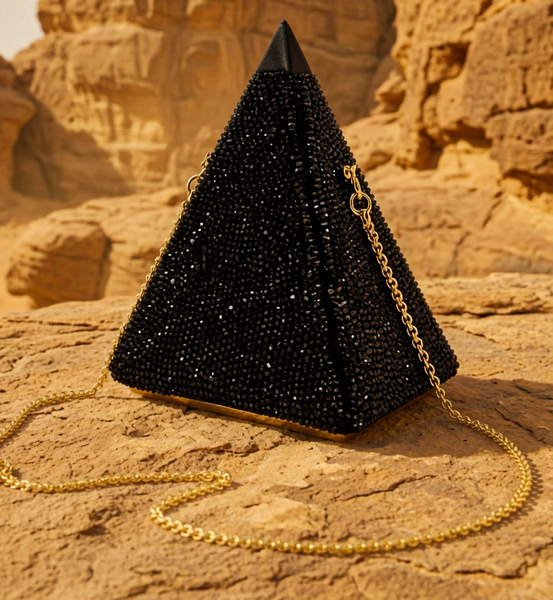 Black Pyramid Minaudière Talisman