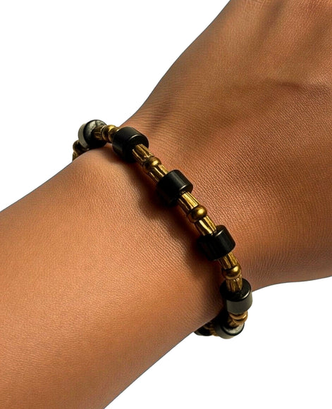 Dedot Nou’stor Hematite Bracelet