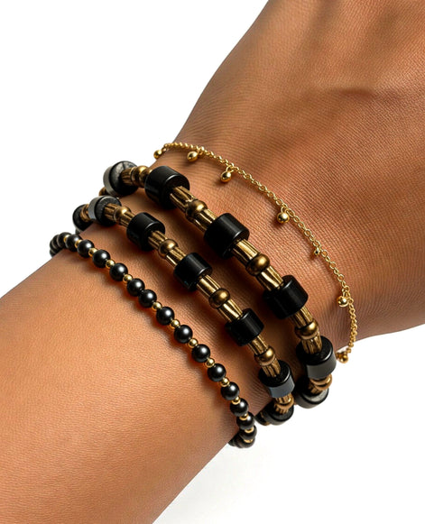 Dedot Nou’stor Hematite Bracelet